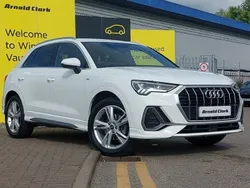 White Used 2022 Audi Q3 S-Line SUV | £27,998 (Fair price)