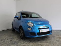 Blue Used 2014 Fiat 500 S Hatchback | £5,995 (Fair price)