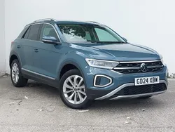 Blue Used 2024 VW T-Roc Style SUV | £24,998 (Fair price)