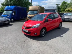 Red Used 2014 Toyota Yaris Plus Hatchback | £6,495 (Good price)