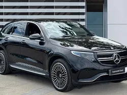 Black Used 2021 Mercedes EQC400 AMG Line Premium Plus SUV | £28,475 (A bit pricey)