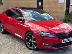 Red Used 2019 Skoda Superb SportlinePlus Hatchback | £18,999 (Good price)
