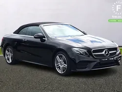 Black Used 2019 Mercedes E450 AMG Line Premium Plus Cabriolet | £27,199