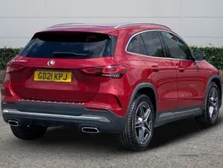Red Used 2021 Mercedes GLA200 AMG line SUV | £22,433 (Fair price)