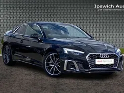 Black Used 2022 Audi A5 S-Line Coupe | £25,678 (Super price)
