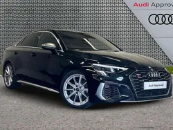 Black Used 2021 Audi S3 Comfort Sedan | £29,495 (Fair price)