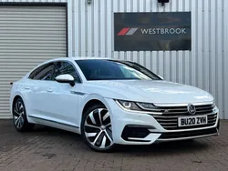 White Used 2020 VW Arteon R-line Coupe | £14,240 (Fair price)