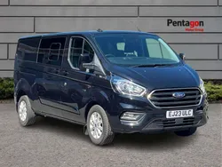 Black Used 2023 Ford Transit Custom Limited Van | £29,512