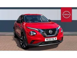 Red Used 2022 Nissan Juke Acenta SUV | £13,414 (Fair price)