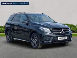 Black Used 2018 Mercedes GLE350 AMG Estate | £25,799 (Fair price)