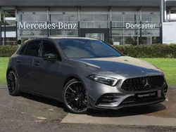 Grey Used 2019 Mercedes A35 AMG Premium Plus Hatchback | £27,990 (Fair price)
