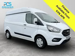 Frozen white (solid paint) Used 2021 Ford Transit Custom Trend | £9,800 (Good price)