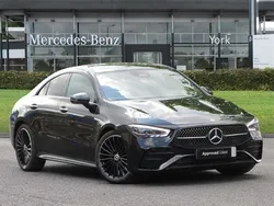 Black Used 2024 Mercedes CLA220 AMG Line Premium Plus Sedan | £33,200 (Fair price)