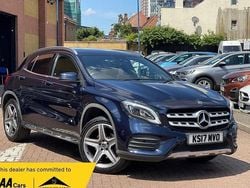Blue Used 2017 Mercedes GLA220 AMG line SUV | £12,878 (Fair price)
