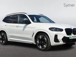 White Used 2022 BMW iX3 M Sport SUV | £34,000 (Fair price)