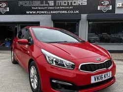 Red Used 2016 Kia Ceed 2 Hatchback | £5,495 (Fair price)
