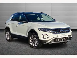 White New 2024 VW T-Roc Style SUV | £29,295 (Fair price)