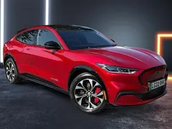 Red Used 2021 Ford Mustang Mach-E Extended Range SUV | £26,500 (Fair price)