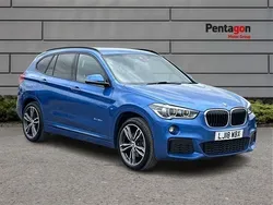Blue Used 2018 BMW X1 M Sport SUV | £17,995 (Fair price)