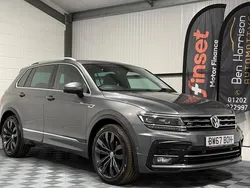 Grey Used 2018 VW Tiguan R-line SUV | £16,995 (A bit pricey)