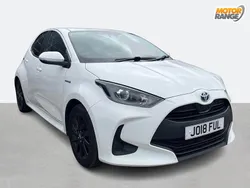 White Used 2021 Toyota Yaris Hybrid Hatchback | £11,895 (Good price)
