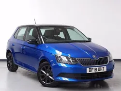 Blue Used 2018 Skoda Fabia Colour Edition Hatchback | £9,698 (Fair price)