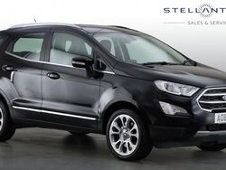 Black Used 2019 Ford Ecosport Titanium SUV | £12,305 (Fair price)