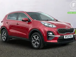 Red Used 2021 Kia Sportage 2 SUV | £13,599 (Good price)