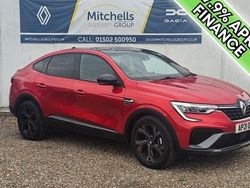 Flame red Used 2021 Renault Arkana R.S. SUV | £15,695 (Good price)