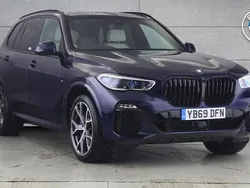 Blue Used 2019 BMW X5 M Sport SUV | £42,995 (Fair price)