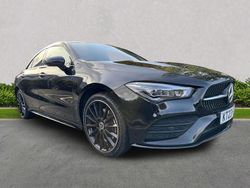 Black Used 2023 Mercedes CLA250e AMG Line Premium Plus Sedan | £26,799 (Fair price)