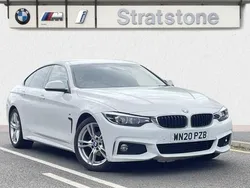 White Used 2020 BMW 420 Gran Coupé M Sport Coupe | £19,891 (Fair price)