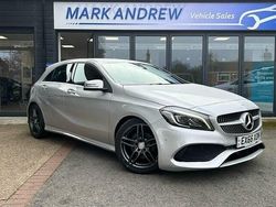 Silver Used 2016 Mercedes A180 AMG Line Premium Hatchback | £8,995 (Fair price)