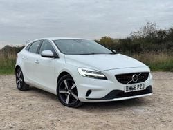 White Used 2019 Volvo V40 R-Design Hatchback | £11,350 (Fair price)