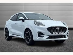 White Used 2024 Ford Puma ST-Line X SUV | £23,991 (Expensive)