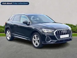 Black Used 2020 Audi Q3 S-Line SUV | £23,224 (Fair price)
