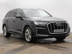 Black Used 2023 Audi Q7 S-Line SUV | £49,990 (A bit pricey)
