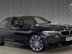 Black Used 2019 BMW 520 M Sport Sedan | £20,999 (Fair price)