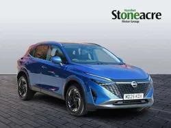 Blue New 2025 Nissan Qashqai N-Connecta SUV | £28,995