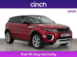 Red Used 2018 Land Rover Range Rover evoque Autobiography SUV | £17,899 (Super price)
