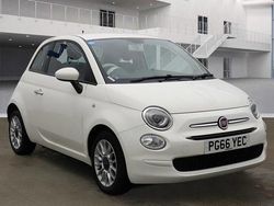 White Used 2017 Fiat 500 Pop Star Hatchback | £5,295 (Fair price)