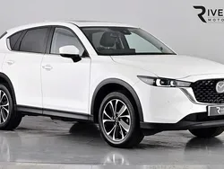 White Used 2024 Mazda CX-5 Exclusive-Line SUV | £26,385 (Fair price)