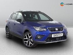 Blue Used 2019 Seat Arona FR Sport SUV | £11,975 (Fair price)
