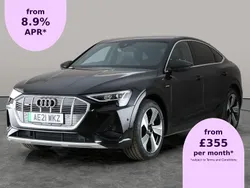 Black Used 2021 Audi e-tron S-Line SUV | £23,725 (Fair price)