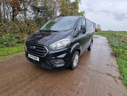 Black Used 2019 Ford Transit Custom Limited Van | £7,995 (Fair price)