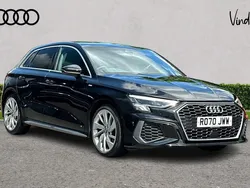 Black Used 2020 Audi A3 S-Line Hatchback | £18,600 (Fair price)