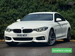 White Used 2018 BMW 430 Gran Coupé M Sport Coupe | £17,695 (Fair price)