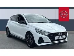 White Used 2021 Hyundai i20 N Line Hatchback | £14,622 (Fair price)