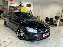 Black Used 2015 Mercedes CLA250 AMG Sedan | £6,992