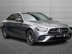 Selenite grey Used 2020 Mercedes E220 AMG line Sedan | £29,750